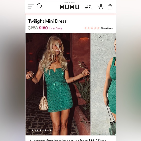 Show Me Your MuMu Dresses & Skirts - Show Me Your MUMU Twilight Dress
